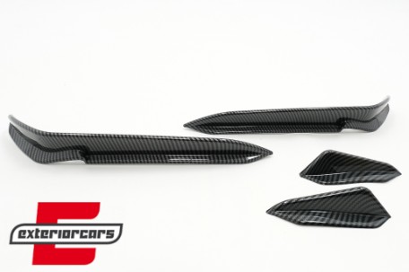 Prednji flapovi (carbon look) / VW Golf 7.5 5G R Hatchback (2017-2020), FBFOBG75R