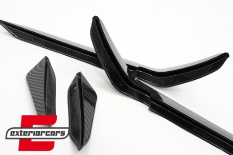 Prednji flapovi (carbon look) / VW Golf 7.5 5G R Hatchback (2017-2020), FBFOBG75R