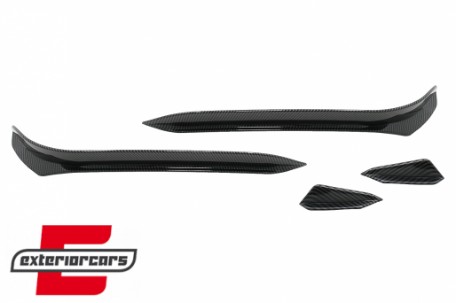 Prednji flapovi (carbon look) / VW Golf 7.5 GTI 5G Hatchback (2017-2020), FBFOBG75GTI