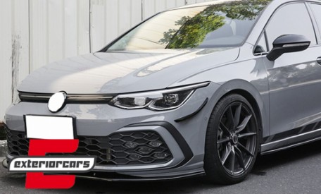 Prednji flapovi (carbon look) / VW Golf 8 Mk8 MQB GTI R-Line (2020-), FBFOBG8GTI