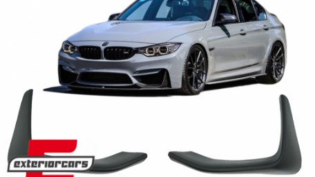 Prednji flapovi (crna) / BMW F80 M3 limuzina F82 coupe F83 cabrio M4 (2014-2019), FLSBMF80M