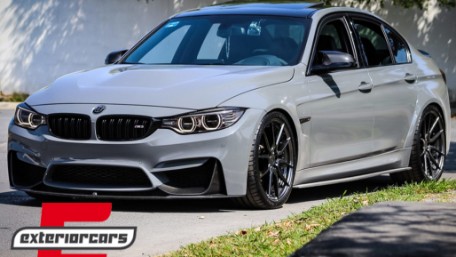 Prednji flapovi (crna) / BMW F80 M3 limuzina F82 coupe F83 cabrio M4 (2014-2019), FLSBMF80M