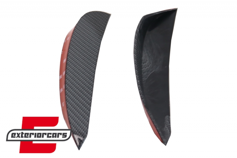 Prednji flapovi E43 E53 AMG dizajn (carbon look) / Mercedes W213 S213 C238 A238 (2016-2019), FFOCF