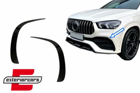 Prednji flapovi GLE53 AMG dizajn (piano crna) / Mercedes GLE W167 GLE Coupe C167 (2019-), FFOBGLEW167