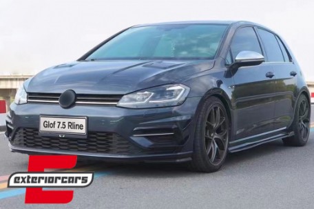 Prednji flapovi (piano crna) / VW Golf 7.5 5G R Hatchback (2017-2020), FBFOBG75RPB