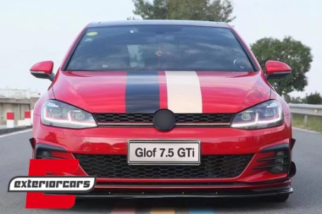 Prednji flapovi (piano crna) / VW Golf 7.5 GTI 5G Hatchback (2017-2020), FBFOBG75GTIPB