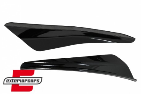 Prednji flapovi (piano crna) / VW Golf 8 Mk8 MQB GTI / R-Line (2020-), FBFOBG8GTIPB