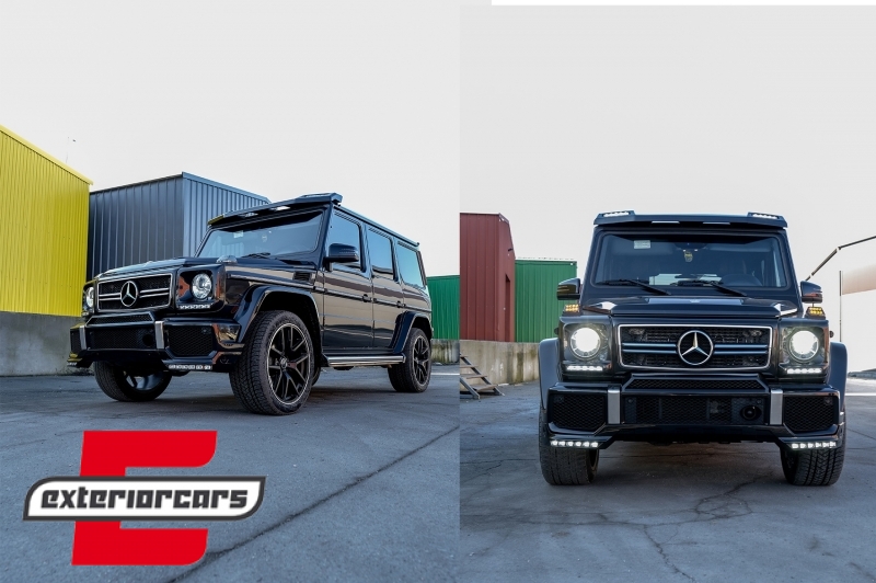 Prednji krovni spojler LED 6×6 B-dizajn / MERCEDES G-klasa W463 (1989-2017), FRSMBW463B