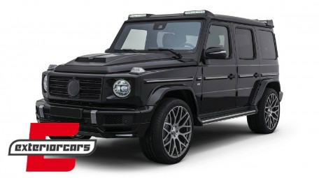 Prednji krovni spojler LED B-dizajn (pravi carbon) / Mercedes G-klasa W463 (1989-2017), FRSMBW463BC