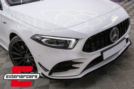 Prednji lip A35 AMG dizajn (piano crna) / MERCEDES A-klasa W177 V177 (04.2018-12.2022), FBLMBW177