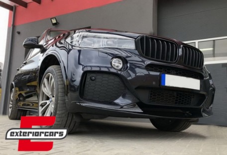 Prednji nastavak branika Aero paket (piano crna) / BMW X5 F15 (2014-2018), FBSBMF15MPAERO