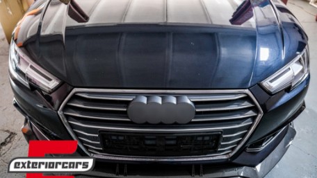 Prednji nastavak branika Carbon look / Audi A4 B9 8W S-Line (2016-2018), FBSAUA4B9ACF