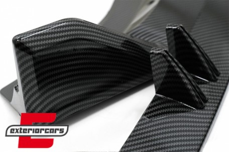 Prednji nastavak branika Carbon look / Audi A4 B9 8W S-Line (2016-2018), FBSAUA4B9ACF