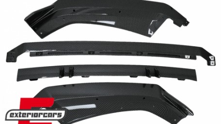 Prednji nastavak branika Carbon look / Audi A4 B9 8W S-Line (2016-2018), FBSAUA4B9ACF