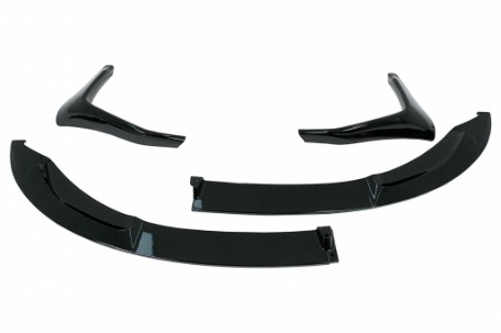 Prednji nastavak branika CS dizajn (piano crna) / BMW F80 M3 limuzina F82 M4 Coupe F83 M4 Cabrio (2014-2019), FBSBMF80CS