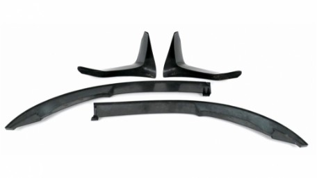 Prednji nastavak branika CS dizajn (piano crna) / BMW F80 M3 limuzina F82 M4 Coupe F83 M4 Cabrio (2014-2019), FBSBMF80CS