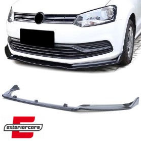 Prednji nastavak branika Cup dizajn (carbon look) / VW Polo 6R 6C Facelift (2009-2017), 40108