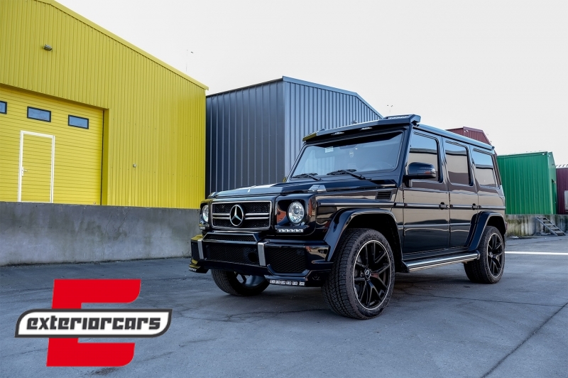 Prednji nastavak branika LED DRL B-dizajn / Mercedes G-klasa W463 (1989-2017), FBSMBW463B