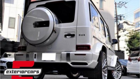 Prednji nastavak branika LED DRL & difuzor zraka B-dizajn / Mercedes G-klasa Facelift W463 W464 (2018-), COFBSMBW464BRD