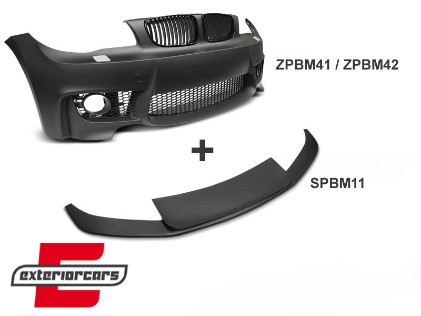 Prednji nastavak branika M-Performance dizajn / BMW serije 1 E81 E82 E87 E88 (2004-2011), SPBM11
