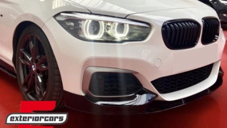 Prednji nastavak branika M-Performance dizajn (piano crna) / BMW serije 1 F20 F21 LCI (2015-2019), 39746