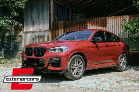 Prednji nastavak branika M-Performance dizajn (piano crna) / BMW X4 G02 X4M M Sport (2018-2021), FBSBMG02MP