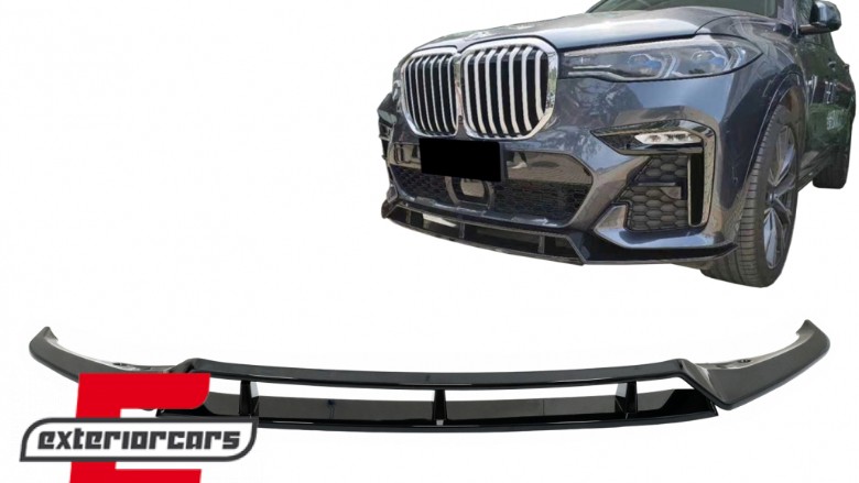 Prednji nastavak branika M-Performance dizajn (piano crna) / BMW X7 G07 LCI M Sport (2020-), FBSBMG07MP