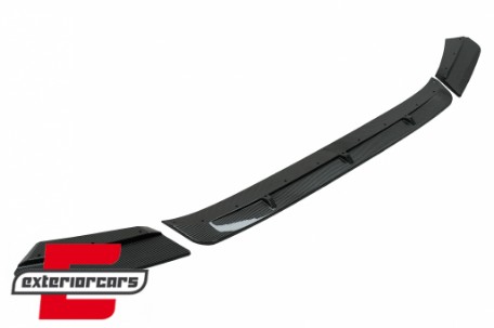 Prednji nastavak branika M Sport (Carbon look) / BMW X3M G01 X4M G02 (2018-2021), FBSBMG01MCF