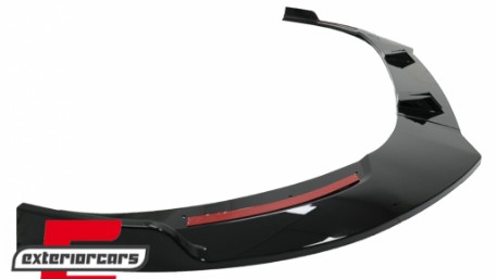 Prednji nastavak branika (piano crna) / Audi A6 4K C8 (2018-2022), FBSAUA64KOE