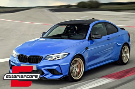Prednji nastavak branika (piano crna) / BMW serije 2 F87 M2 (2016-2021), FBSBMF87
