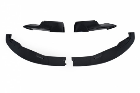 Prednji nastavak branika (piano crna) / BMW serije 3 E92 Coupe E93 Cabrio LCI (2010-2014), FBSBME92LCIPB