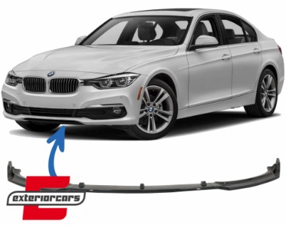 Prednji nastavak branika (piano crna) / BMW serije 3 F30 limuzina F31 karavan (2011-2019) Standard, FBSBMF30N