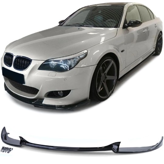 Prednji nastavak branika (piano crna) / BMW serije 5 E60 E61 (2007-2010) LCI, 40171