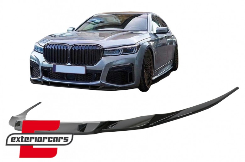 Prednji nastavak branika (piano crna) / BMW serije 7 G11 G12 LCI M Sport (02.2019-2022), FBSBMG12PB