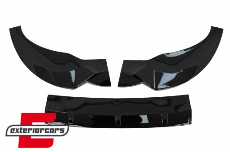 Prednji nastavak branika (piano crna) / BMW X3 G01 X4 G02 (2018-2021) M Sport, FBSBMG01MBT