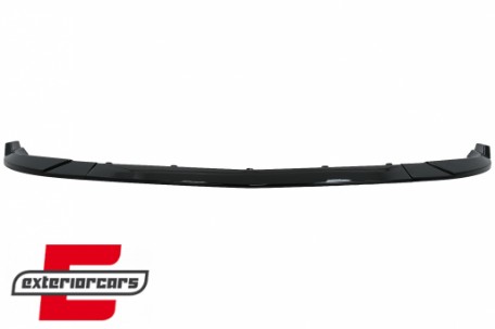 Prednji nastavak branika (piano crna) / Mercedes C-klasa W204 S204 C204 Sport Line (2011-2014), FBSPMBW204AMG