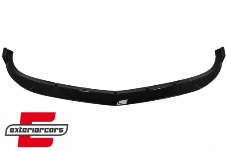 Prednji nastavak branika (piano crna) / Mercedes C-klasa W204 S204 C204 Sport Line (2011-2014), FBSPMBW204AMG