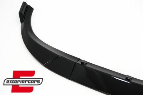 Prednji nastavak branika (piano crna) / Mercedes C-klasa W204 S204 C204 Sport Line (2011-2014), FBSPMBW204AMG