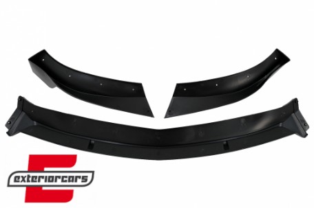 Prednji nastavak branika (piano crna) / Mercedes CLA C117 X117 Sport Line (2016-2018), FBSPMBC117PB