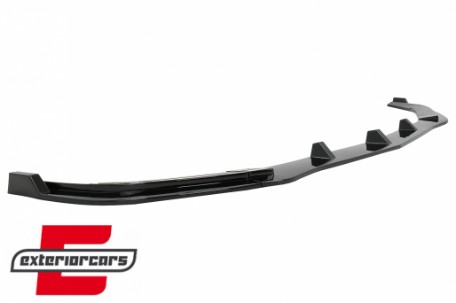 Prednji nastavak branika (piano crna) / Mercedes E-klasa W212 S212 Facelift Sport Line (2013-2016), FBSPMBW212AMG