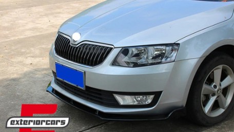 Prednji nastavak branika (piano crna) / Skoda Octavia III 5E limuzina karavan (2013-2016), FBSSKO3PB