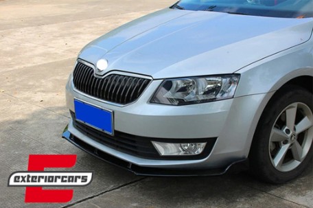 Prednji nastavak branika (piano crna) / Skoda Octavia III 5E limuzina karavan (2013-2016), FBSSKO3PB