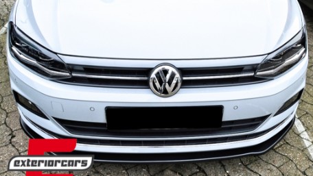 Prednji nastavak branika (piano crna) / VW Polo AW MK6 (2018-), FBSVWPOMK6PB
