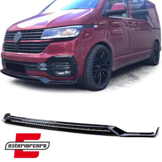 Prednji nastavak branika (piano crna) / VW T6.1 Sportline (2020-2023), 40114