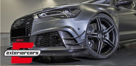 Prednji nastavak branika (pravi carbon) / Audi A6 C7 4G RS6 (2011-2018), FBSAUA64GRSC