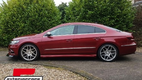 Prednji nastavak branika R-line dizajn (piano crna) / VW Passat CC Facelift (2012-2016), FBSVWPACCRL