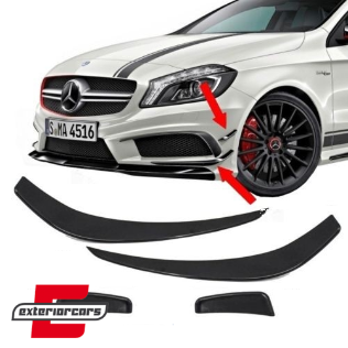 Prednji spliteri A45 AMG dizajn / Mercedes A-klasa W176 (2012-08.2015), FBSPMBW176AMG