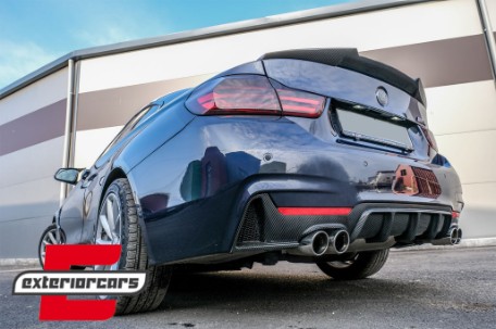 Prednji splitter & difuzor zraka M-Performance dizajn (Carbon) / BMW serije 4 F32 F33 F36 (2013-03.2019), COFBSBMF32MPCFRDCF