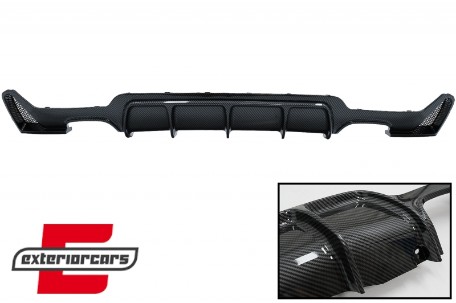 Prednji splitter & difuzor zraka M-Performance dizajn (Carbon) / BMW serije 4 F32 F33 F36 (2013-03.2019), COFBSBMF32MPCFRDCF