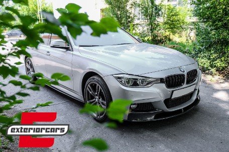 Prednji splitter & difuzor zraka M-Performance dizajn (karbonski premaz) / BMW serije 3 F30 F31 (2011-2019), COFBSBMF30MPCFRD